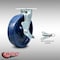 Service Caster 8 Inch SS Solid Poly Caster with Roller Bearing and Brake/Swivel Lock SCC SCC-SS30S820-SPUR-TLB-BSL - alternate 3